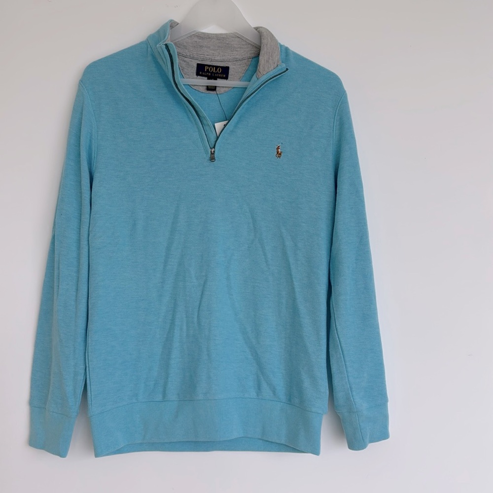 BRAND NEW POLO RALPH LAUREN BOYS LONG SLEEVE SWEATER IN SIZEE L